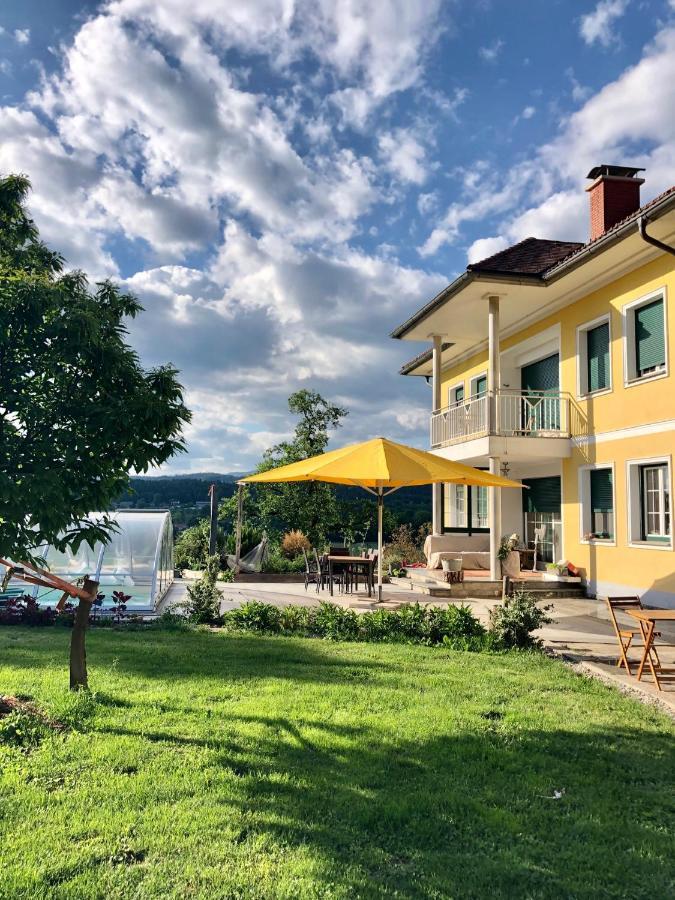 Ferienwohnung am Bauernhof Straßonig vulgo Hornis Moosburg Exterior foto