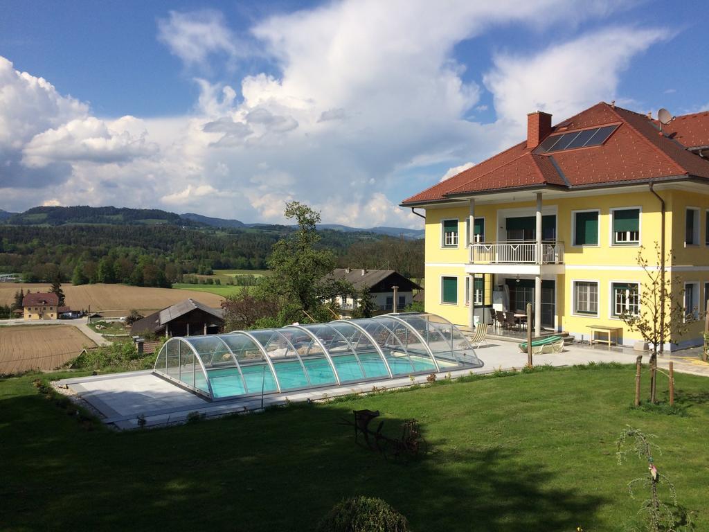Ferienwohnung am Bauernhof Straßonig vulgo Hornis Moosburg Exterior foto